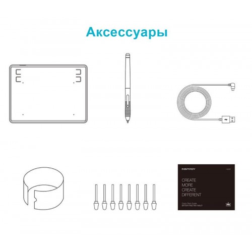 Графический планшет Huion Inspiroy H430P