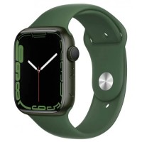 Apple Watch Series 7 41mm Green Aluminum Case with Clover Sport Band MKN03UL/A