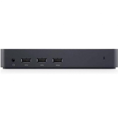 Порт-репликатор Dell USB 3.0 Ultra HD Triple Video Docking Station D3100 EUR (452-BBOT)