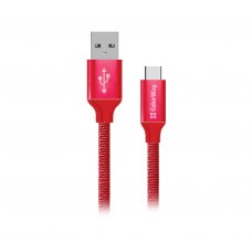 Кабель ColorWay USB-USB Type-C, 1м Red (CW-CBUC003-RD)