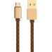 Кабель LDNIO LS25 Micro cable 1m Brown