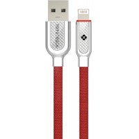 Кабель TOTU LI36 Han Series Zinc Alloy Lightning Cable 0.25m Red