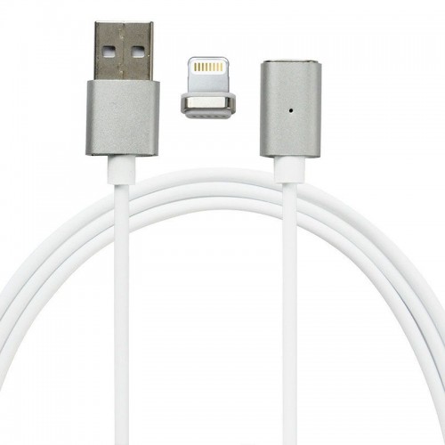 Кабель Mocolo SJX022 magnetic cable For Lightning 1M Silver