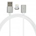 Кабель Mocolo SJX022 magnetic cable For Lightning 1M Silver