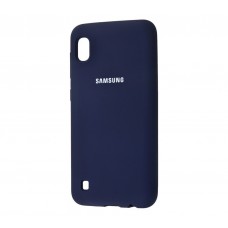 Чехол для Samsung Galaxy M10 Silicone Cover Midnight Blue