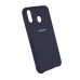 Чехол для Samsung Galaxy A30 Silicone Cover Midnight Blue
