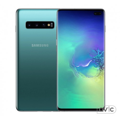 Смартфон Samsung Galaxy S10 Plus SM-G975 DS 128GB Green (SM-G975FZGD)