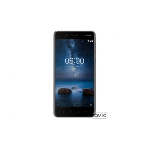 Смартфон Nokia 8 Dual SIM Silver