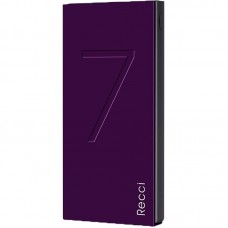 Power Bank Recci RS-7000 Seven Power IQ 1A/2,1А Li-Pol 7000 mAh Purple