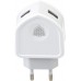 Зарядное устройство INKAX CD-18 Travel charger + Lightning cable 2USB 3.1A White