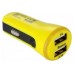 Автомобильное ЗУ Baseus 2.1A Dual USB Sport (Yellow) (CCALL-CR0Y)