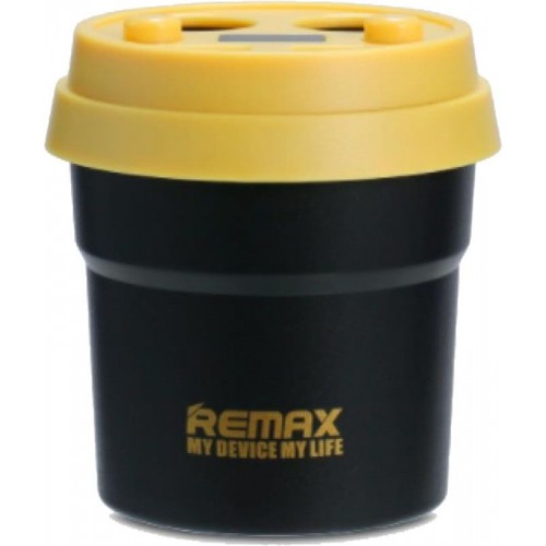 Автомобильное зарядное устройство Remax Coffee Cup Car Charger CR-2XP 2USB Black
