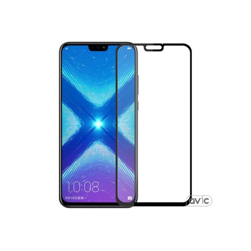 Защитное стекло для Honor 8X Black