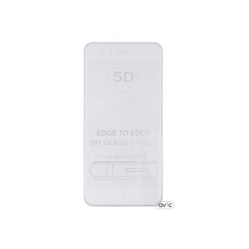Защитное стекло (NP) FullGlue Xiaomi MI 5X/A1 (белый)