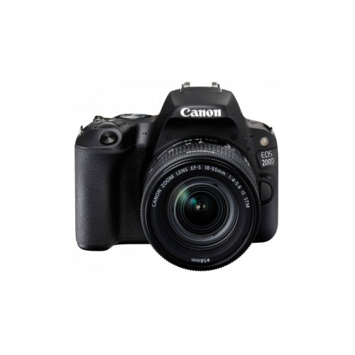 Фотоаппарат Canon EOS 200D kit (18-55mm) EF-S IS STM black