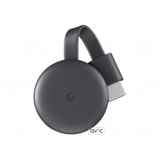 Медиаплеер Google Chromecast (3nd generation) (Charcoal)