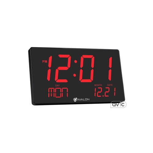 Настольные часы Avalon Oversized (A1LEDCLOCK) Black