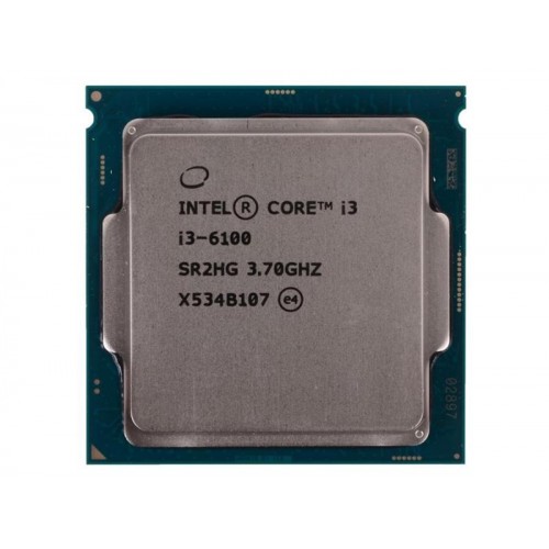 Процессор Intel Core i3 6100 3.7GHz (3MB, Skylake, 51W, S1151) Tray (CM8066201927202)