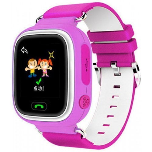 Смарт-часы UWatch Q90 Kid smart watch Pink