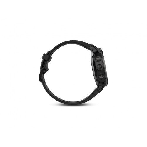 Смарт-часы Garmin Fenix 5 Black Sapphire with Black Band (010-01688-10)