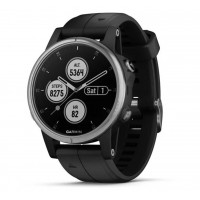 Смарт-часы Garmin Fenix 5S Plus Sapphire Silver with Black Band (010-01987-21) Смарт-часы Garmin Fenix 5S Plus Sapphire Silver with Black Band (010-01987-21)