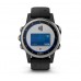 Смарт-часы Garmin Fenix 5S Plus Sapphire Silver with Black Band (010-01987-21)