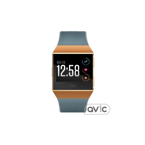 Смарт-часы Fitbit Ionic watch Slate Blue/Burnt Orange One Size (FB503CPBU)