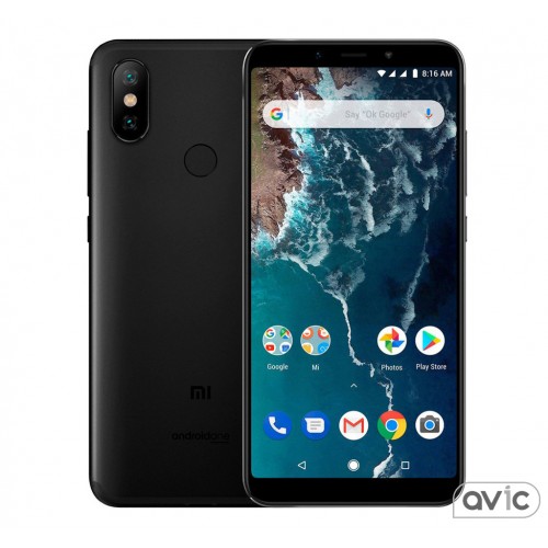 Смартфон Xiaomi Mi A2 6/128GB Black