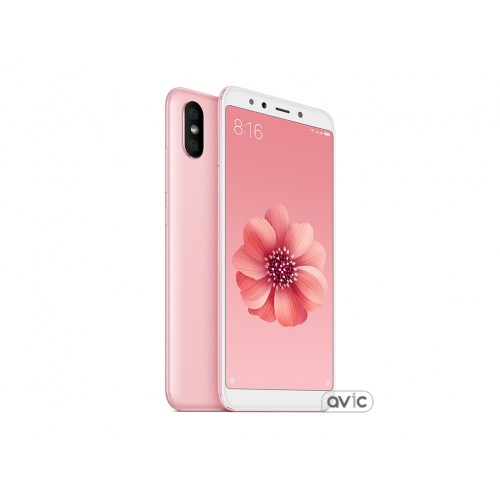 Смартфон Xiaomi Mi A2 4/64GB Pink