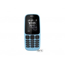 Мобильный телефон Nokia 105 Single Sim New Blue (A00028372)