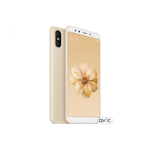 Смартфон Xiaomi Mi A2 4/32GB Gold