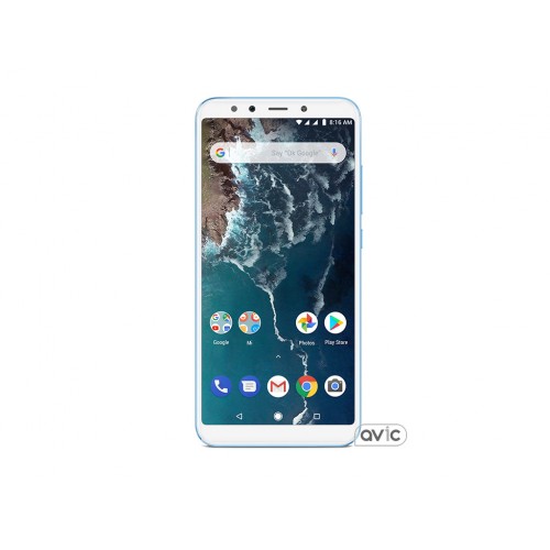 Смартфон Xiaomi Mi A2 4/64GB Blue