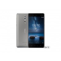 Смартфон Nokia 8 Dual SIM Silver Смартфон Nokia 8 Dual SIM Silver