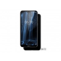 Смартфон Nokia X6 2018 4/64GB Black Смартфон Nokia X6 2018 4/64GB Black