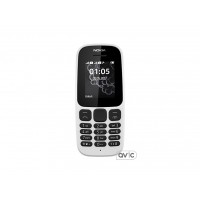 Мобильный телефон Nokia 105 Single Sim New White (A00028371)