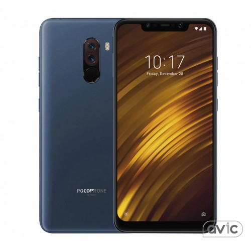 Смартфон Xiaomi Pocophone F1 6/128GB Steel Blue