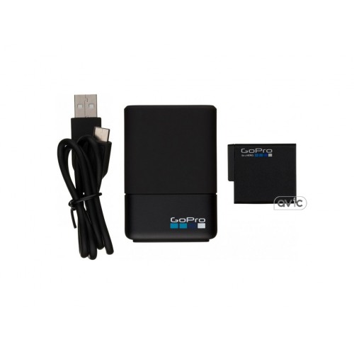 Зарядное устройство GoPro Dual Battery Charger + Battery (AADBD-001-RU)