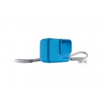 Чехол GoPro Sleeve и Lanyard Blue (ACSST-003)