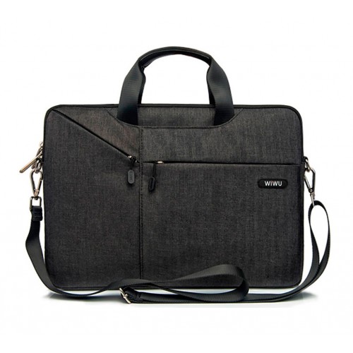 Сумка-карман для MacBook 15 WIWU City Commuter Bag Black