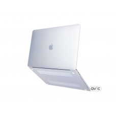 Чехол защитный пластиковый для MacBook Air 13 (2018) Crystal Clear White