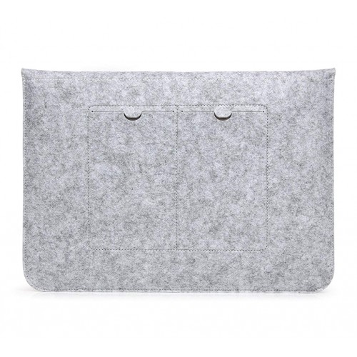 Чехол-карман из фетра для ноутбука 15 Grey