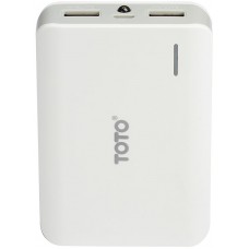 Power Bank TOTO TBG-23 7800 mAh 2USB 3,1A Li-Ion White