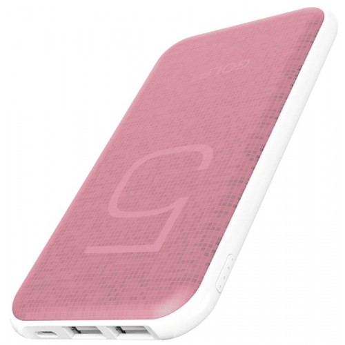 Power Bank GOLF 5000 mAh G24 2.1A Li-pol Pink