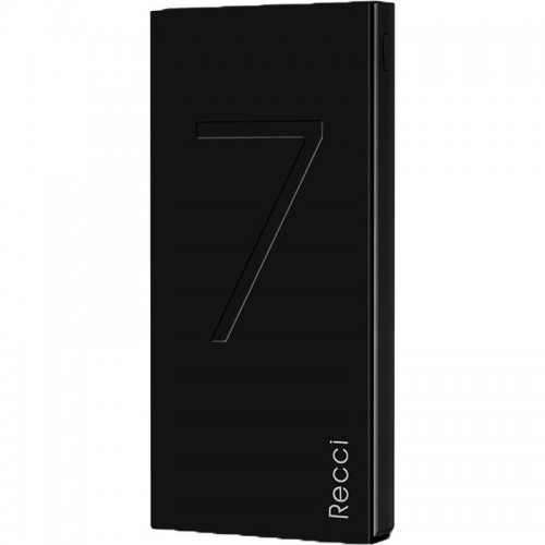 Power Bank Recci RS-7000 Seven Power IQ 1A/2,1А Li-Pol 7000 mAh Black