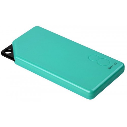 Power Bank Recci RG-8000 Gallop Power IQ 2,1А Li-Pol 8000 mAh Blue