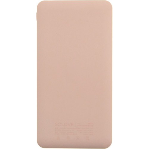 Power Bank Solove Y1 10000 mAh Pink