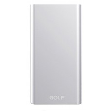 Power Bank GOLF 5000 mAh Edge 5 Li-pol Silver