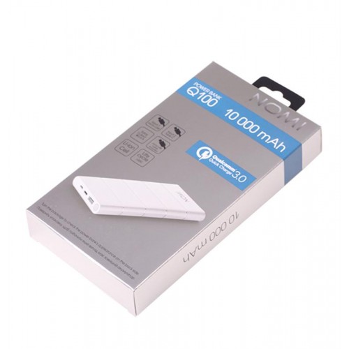 Power Bank Nomi Q100 10000mAh Silver (344884)