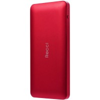 Power Bank Recci RN-10000 Noble Power IQ 2,1А Li-Pol 10000 mAh Red