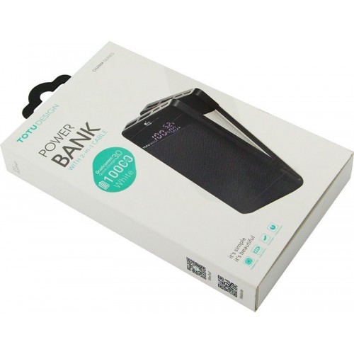 Power Bank TOTU PB34 10000mah Charm Series Black